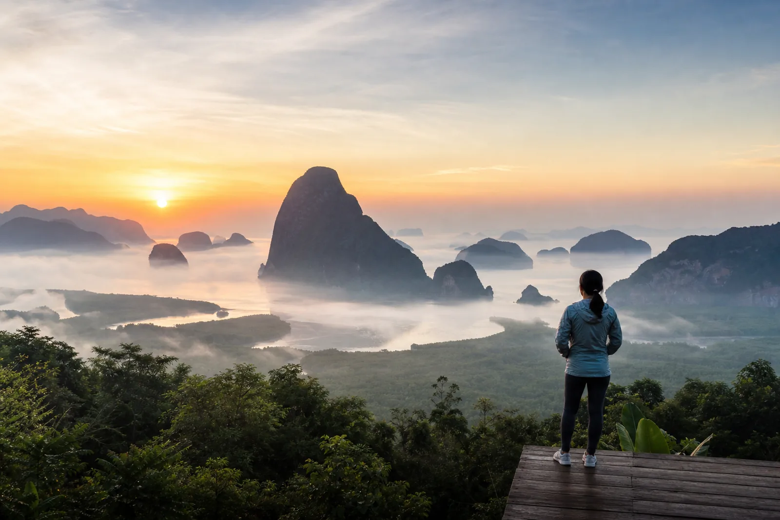 Samet Nangshe and Phang Nga Bay